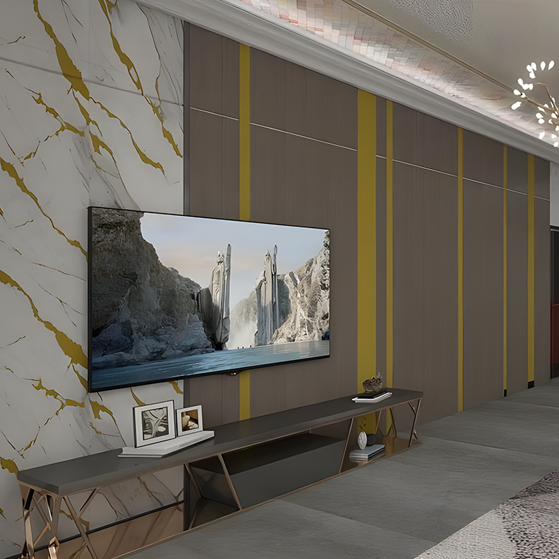 Film de transfert PET pour mur de fond TV de salon