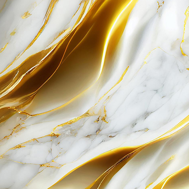 Film de transfert 3D PET décoratif intérieur en feuille d'or