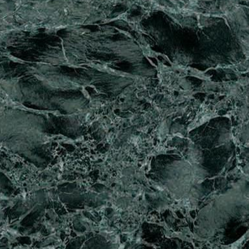 Film de transfert 3D de décoration de galerie d'art de veine de roche émeraude