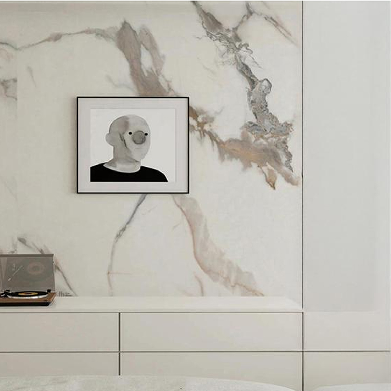 Film de transfert de chaleur pour mur intérieur insonorisé et anti-impact gris Taro