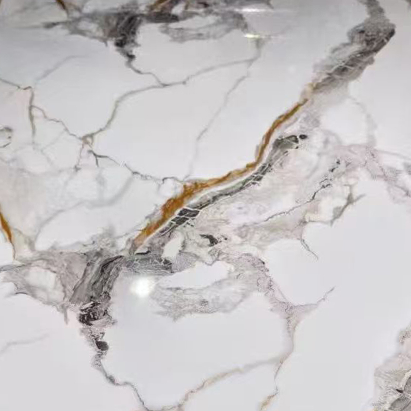 Panneau de revêtement UV effet marbre résistant au feu pour la maison et l'hôtel