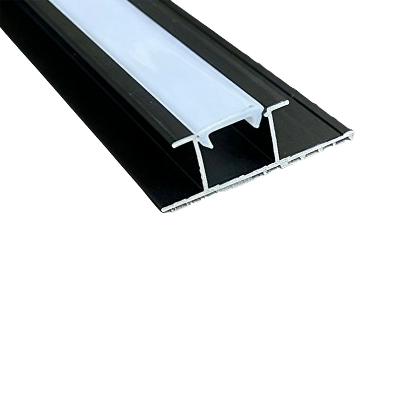 Lignes en aluminium X8 avec lumières pour panneau de placage en bois de 8 mm, ambiance améliorée
